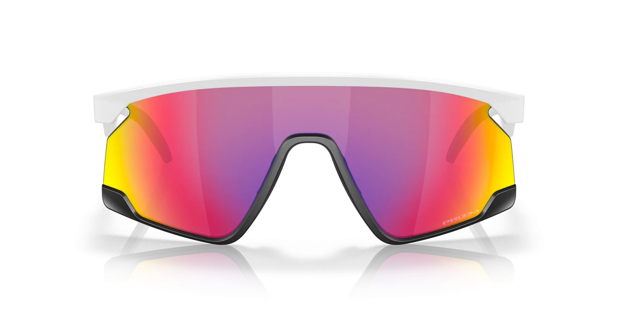 Oakley BXTR Prizm Road Lenses - Matte White Frame