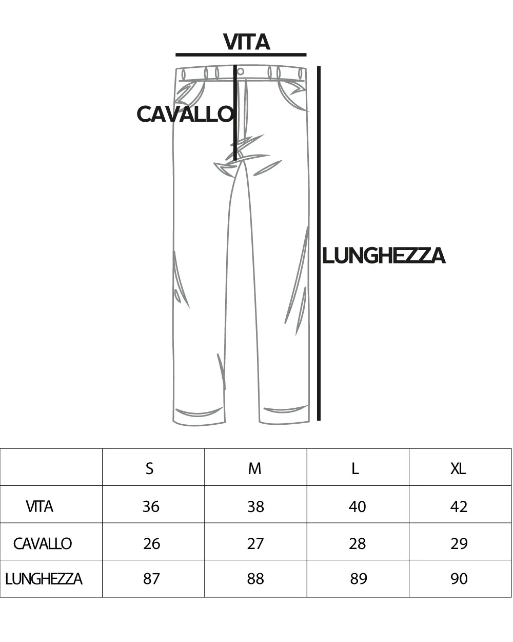 Pantaloni Uomo Tasca America Viscosa Bianco Capri Casual Classico Pinces GIOSAL-P5617A