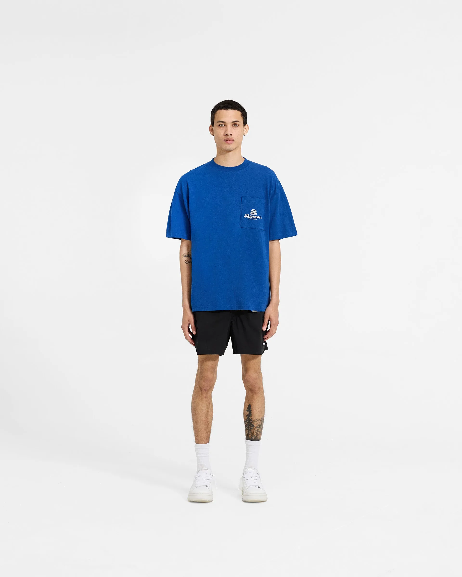 Permanent Vacation Pocket T-Shirt - Royal Blue