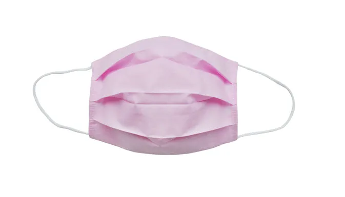 Pink Fabric Face Mask (Adult/Child)