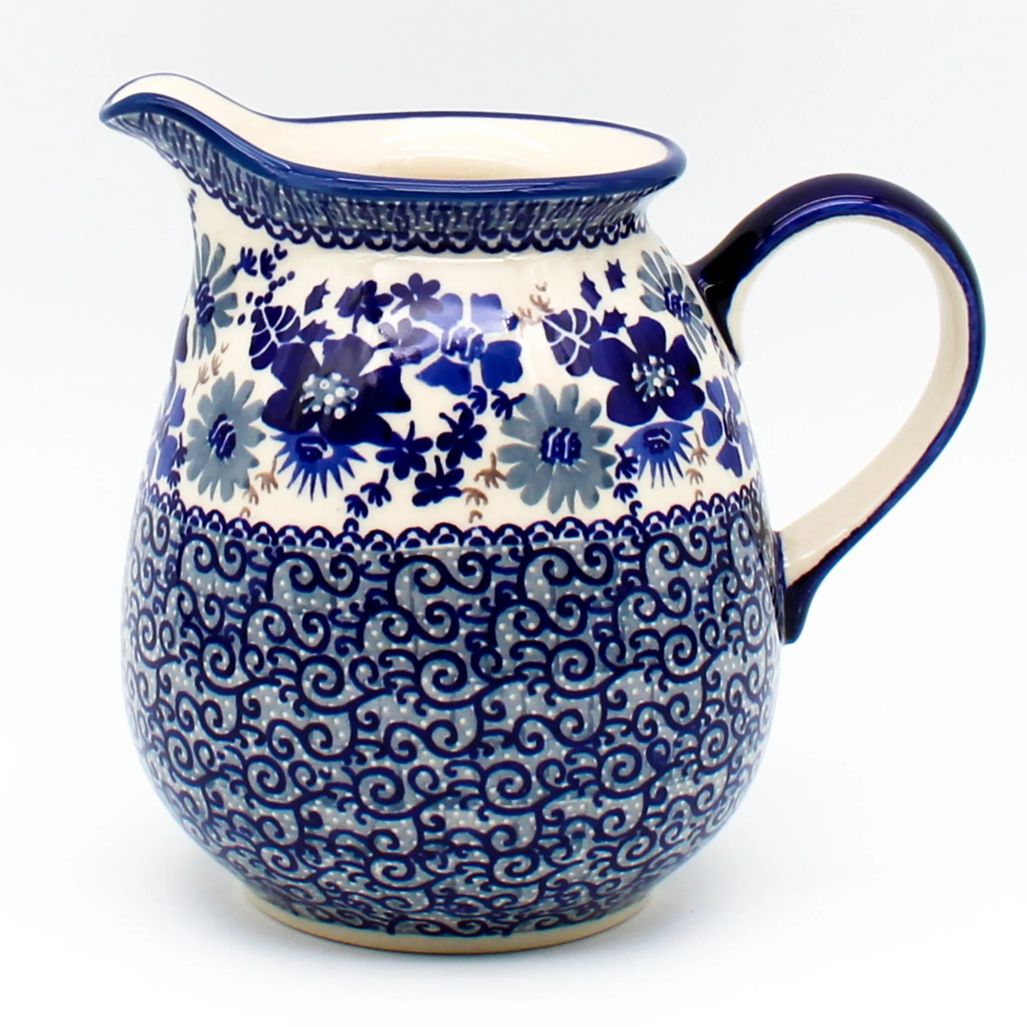 Pitcher 1 qt in Stunning Blue