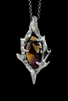 Portal (Jasper, Sterling Silver Pendant)