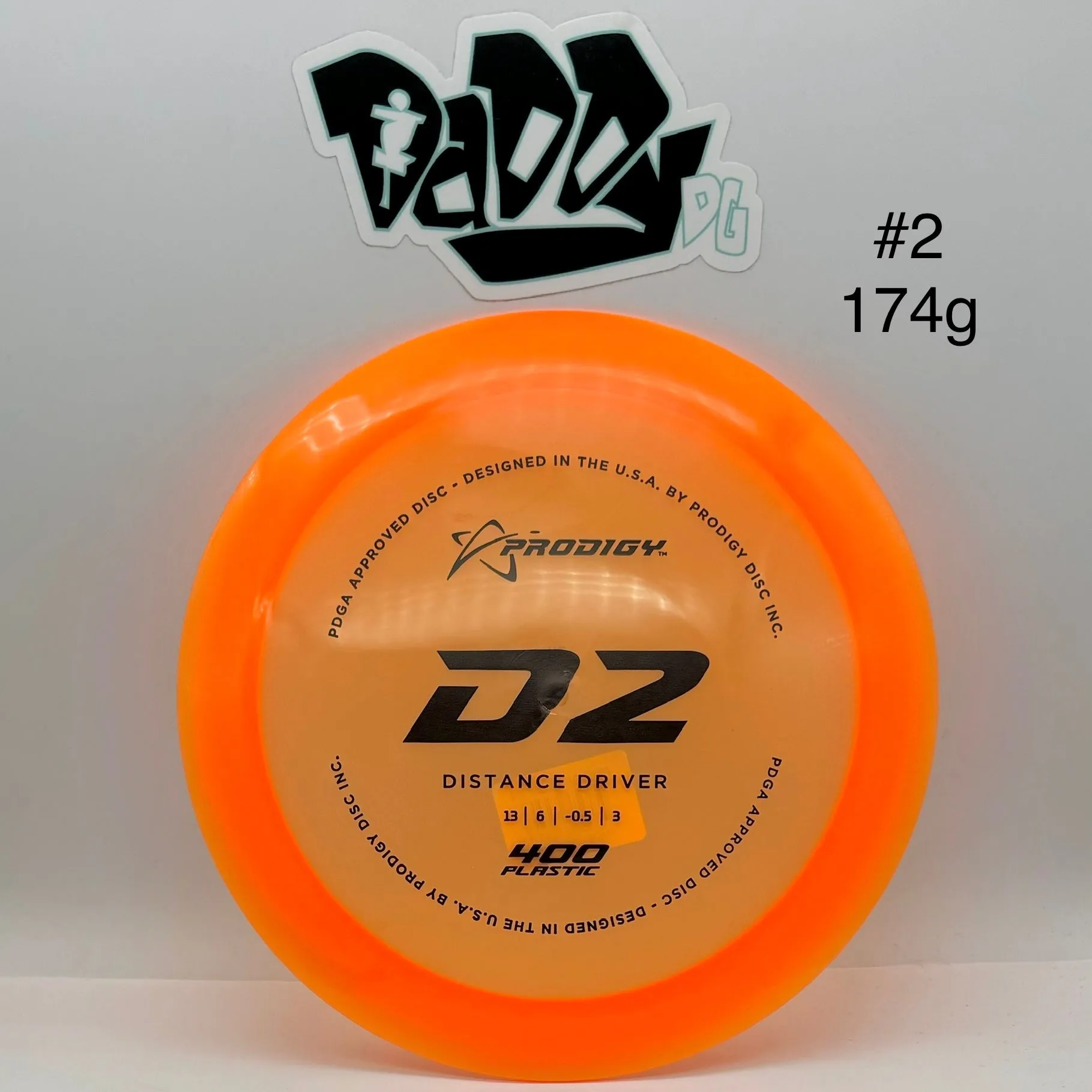 Prodigy D2 400 Distance Driver