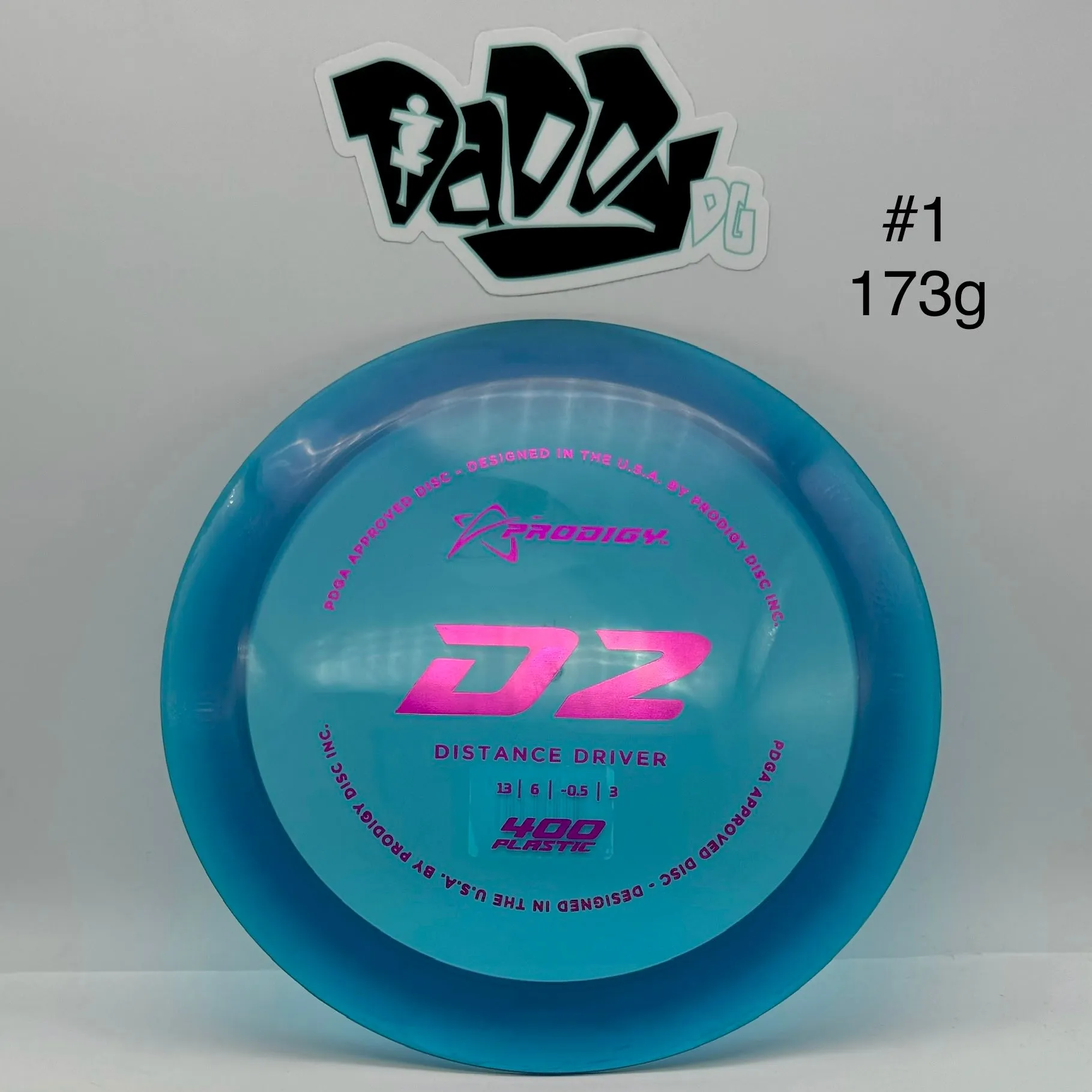 Prodigy D2 400 Distance Driver