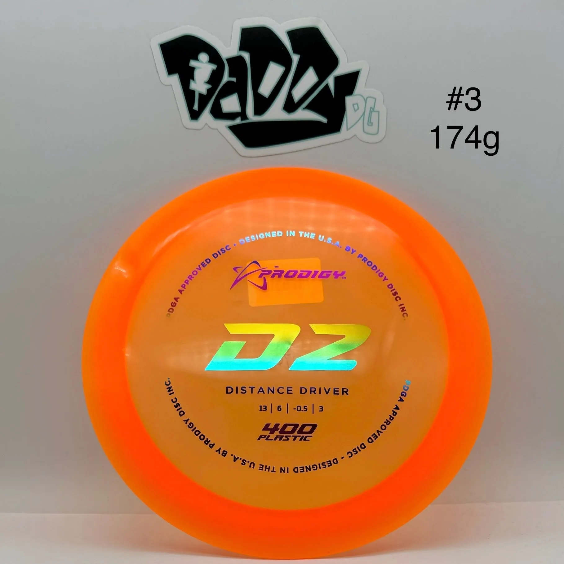 Prodigy D2 400 Distance Driver