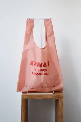 "Hawaii" Standard Baggu - Pink Salt