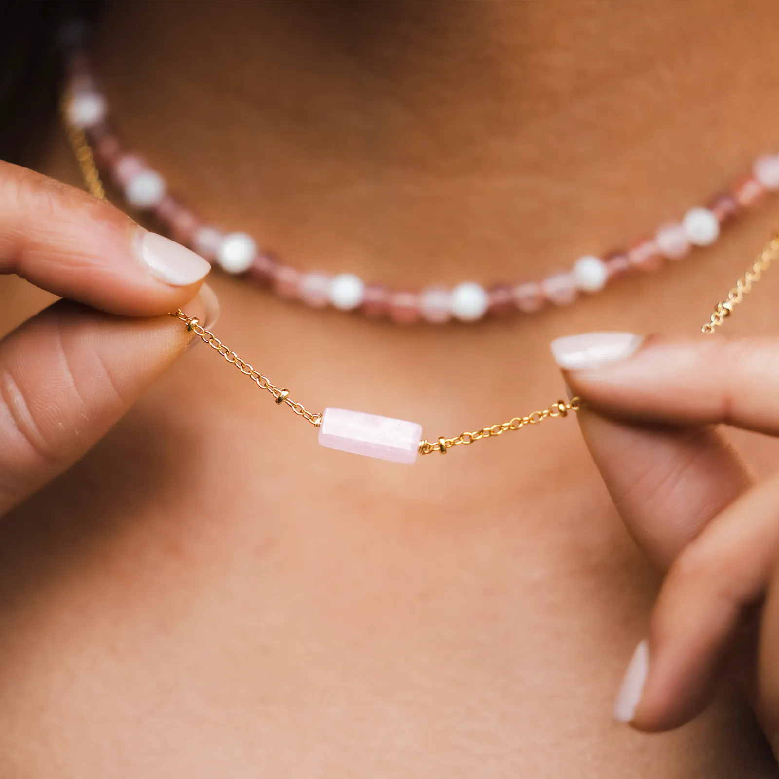 Rose Quartz Necklace