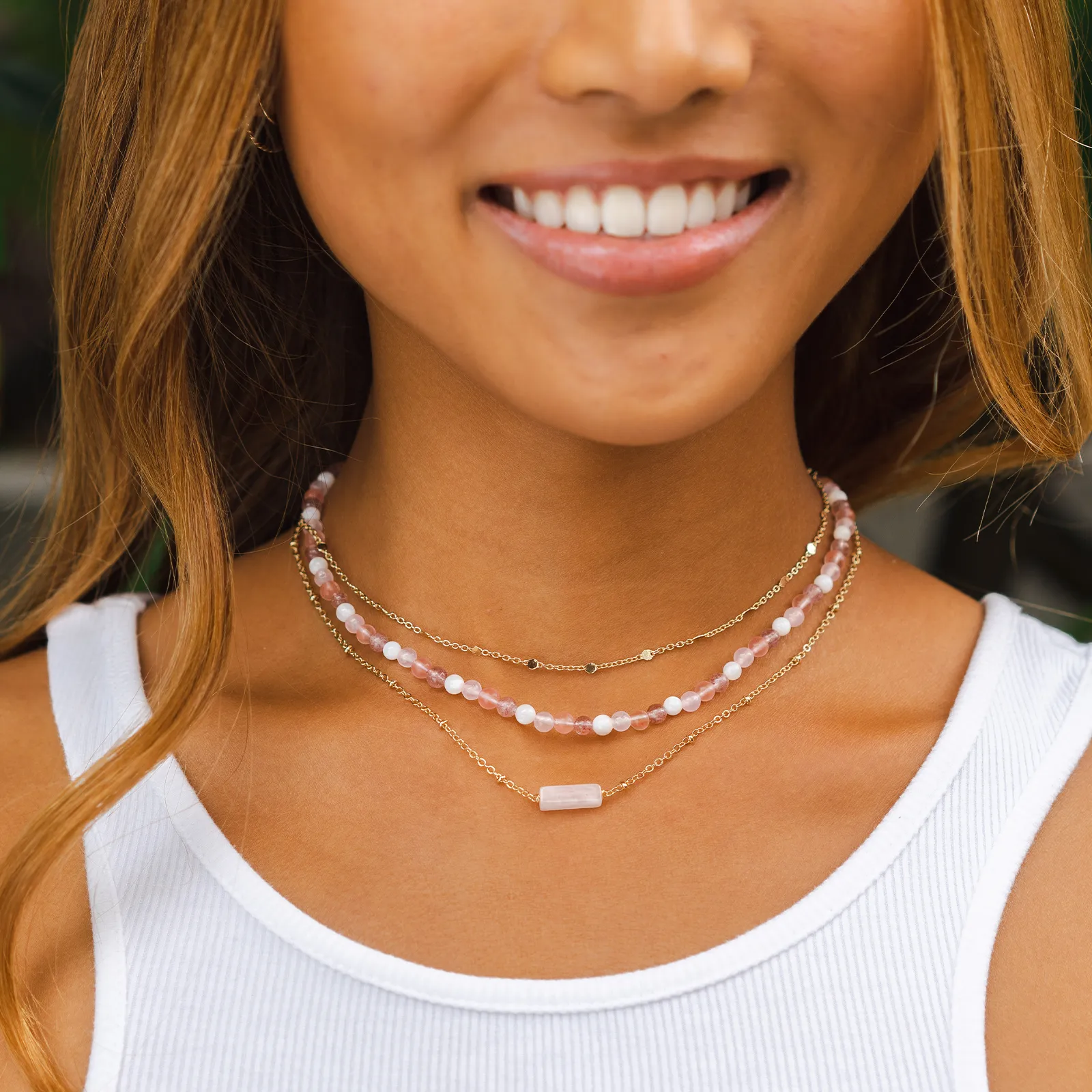 Rose Quartz Necklace