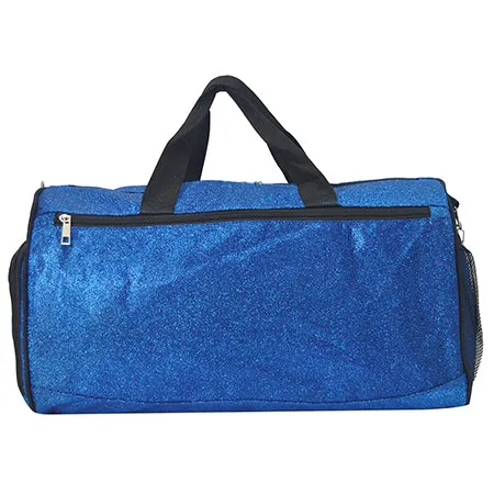 Royal Blue Glitter NGIL Gymnastics Dance and Cheer Duffle Bags