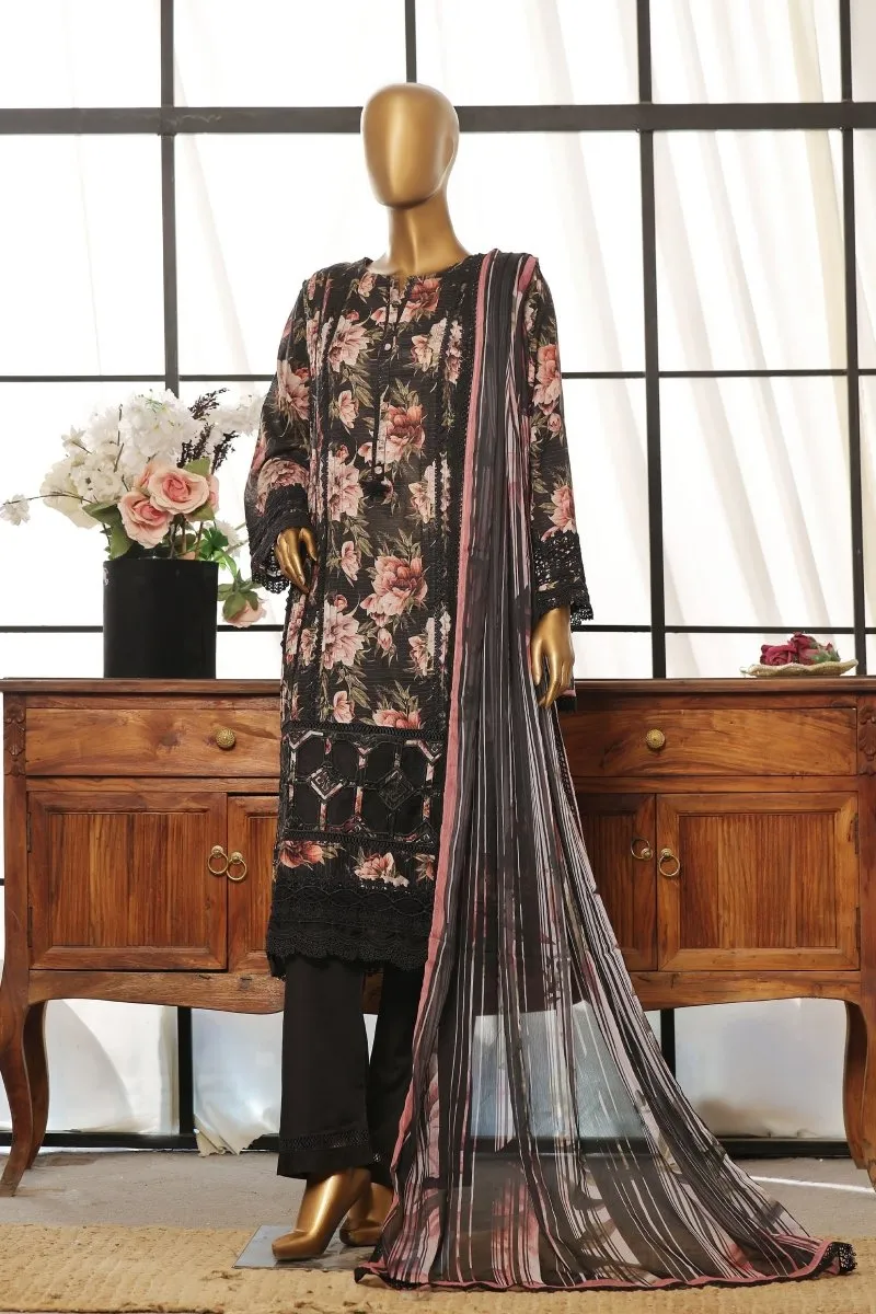 Sada Bahar Lawn Lacework Pakistani Suit SBA111