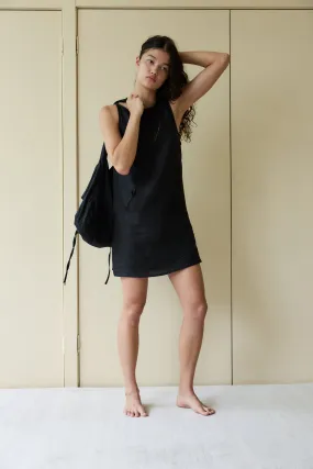 Shift Mini Dress - Black