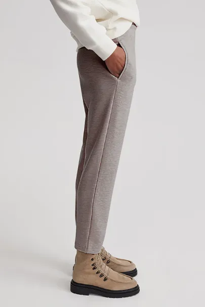 SLIM PANT TAUPE