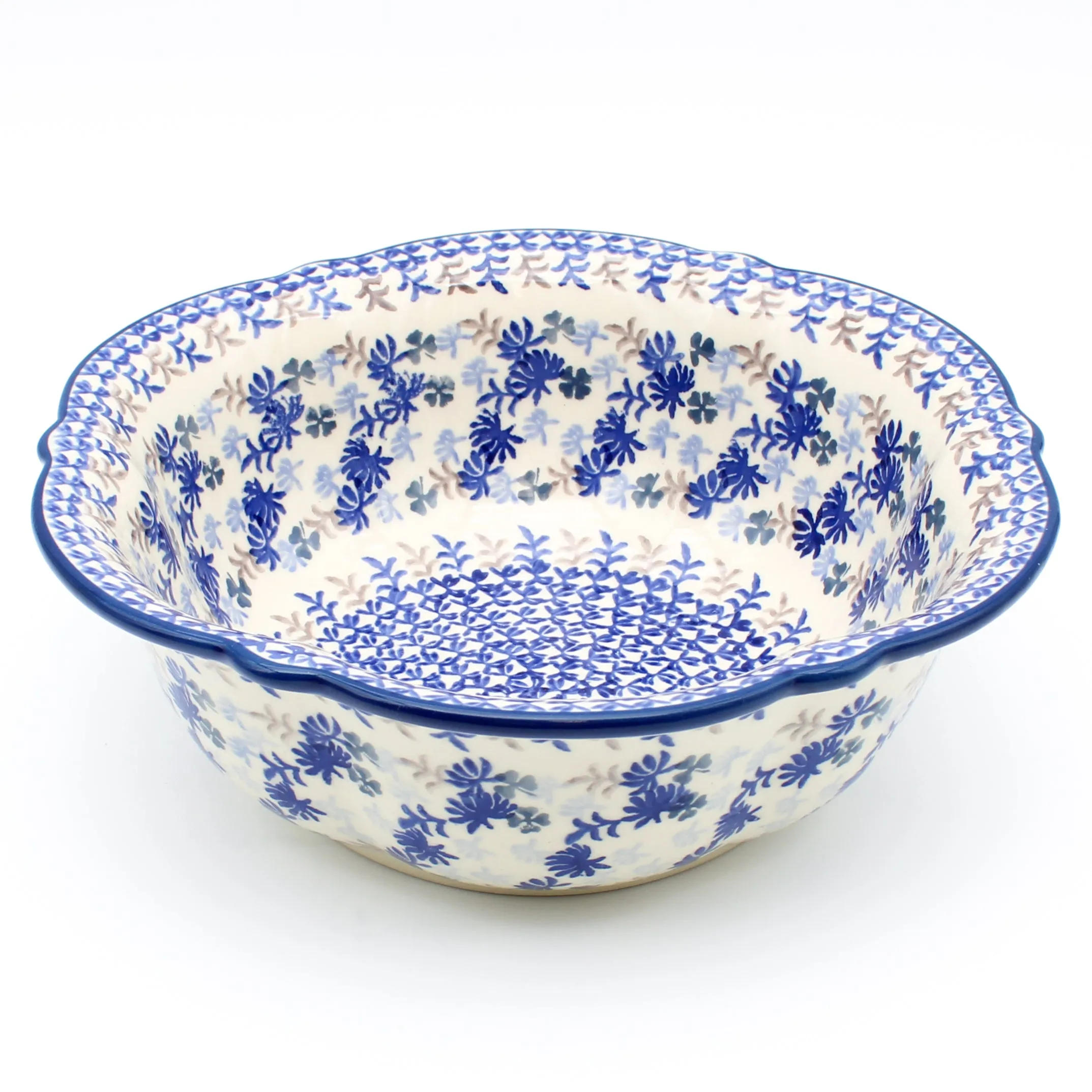 Sm Retro Bowl in Blue Thistle