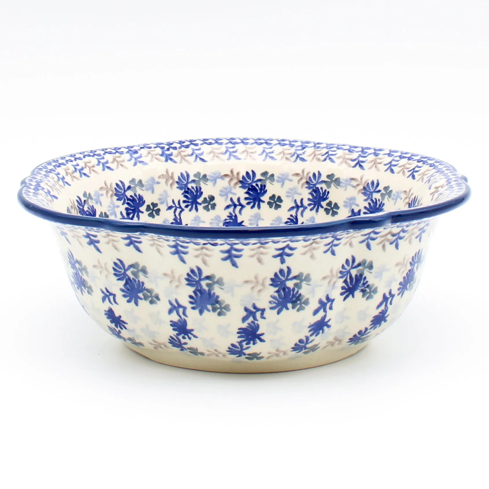 Sm Retro Bowl in Blue Thistle