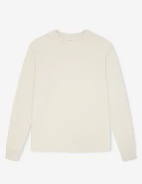 Smith Long Sleeve Waffle - Vintage White