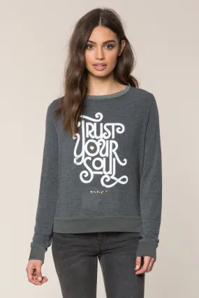 Spiritual Gangster Trust Your Soul Script Pullover