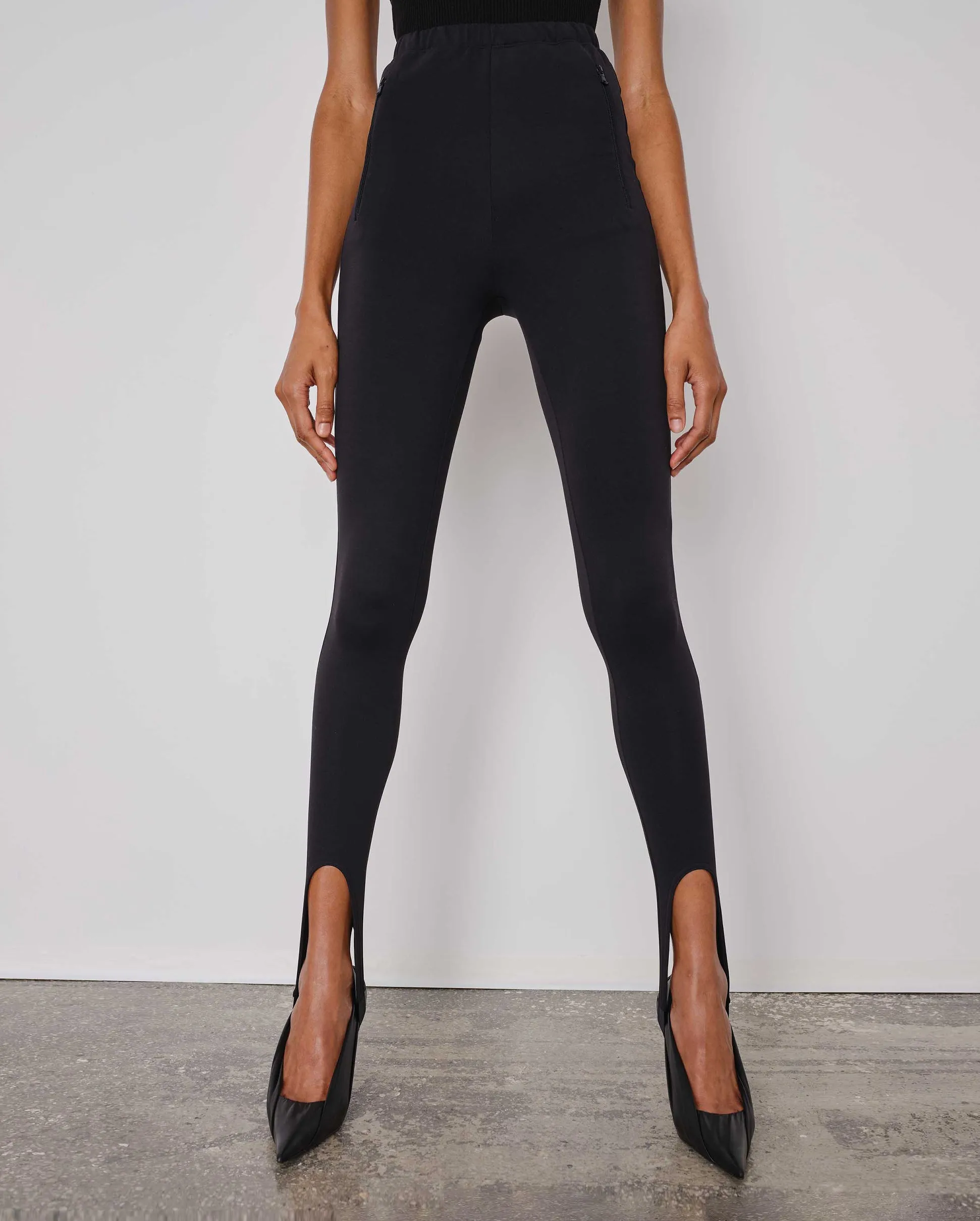 STIRRUP LEGGING / BLACK