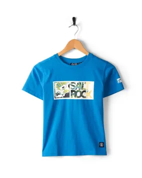 Subtropical Corp - Kids T-Shirt - Blue