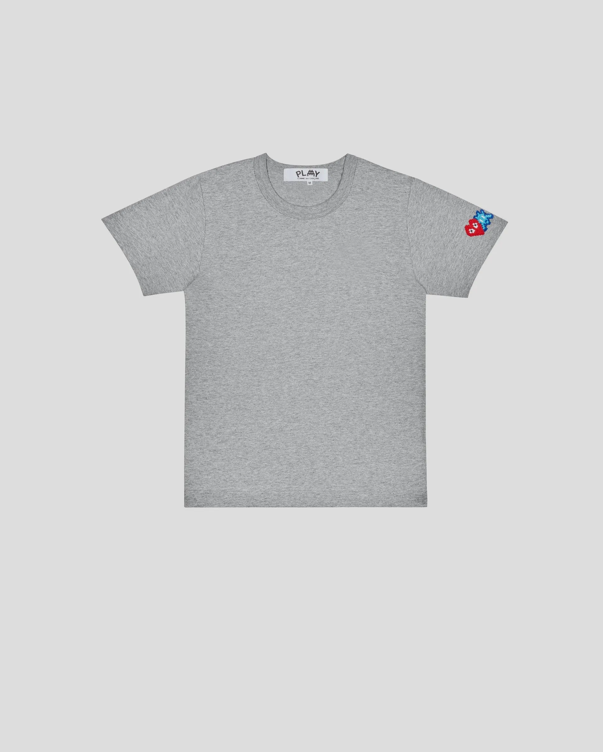 T328 INVADER T-SHIRT / GREY