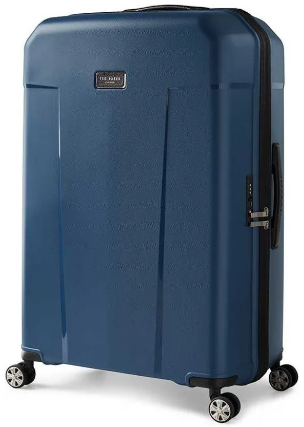 Ted Baker Flying Colours 795mm 4 Wheel Trolley Case | Blue