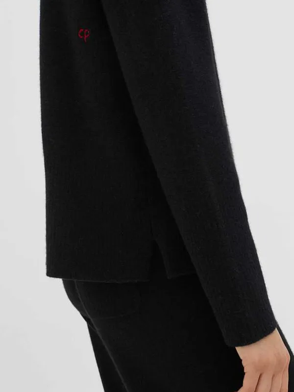 The Boxy Jumper in Black