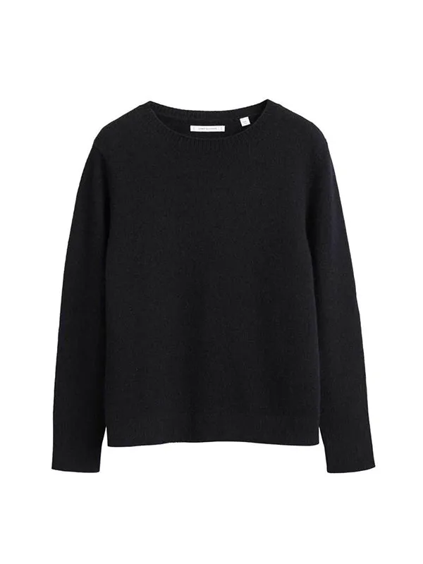 The Boxy Jumper in Black