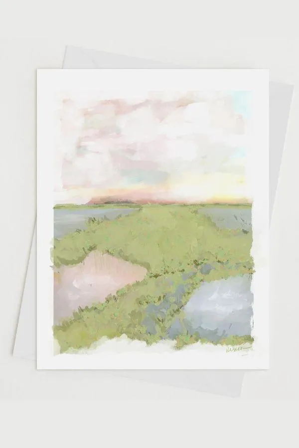 The Lowcountry Marsh Notecard