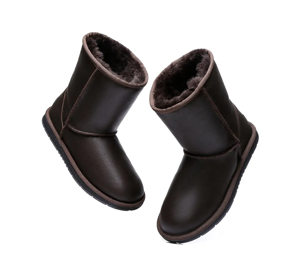 UGG Australian Shepherd Australia Premium Sheepskin Unisex Short Classic Nappa Water Resistant Boots