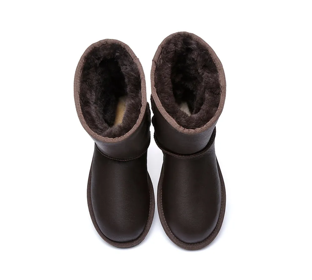 UGG Australian Shepherd Australia Premium Sheepskin Unisex Short Classic Nappa Water Resistant Boots