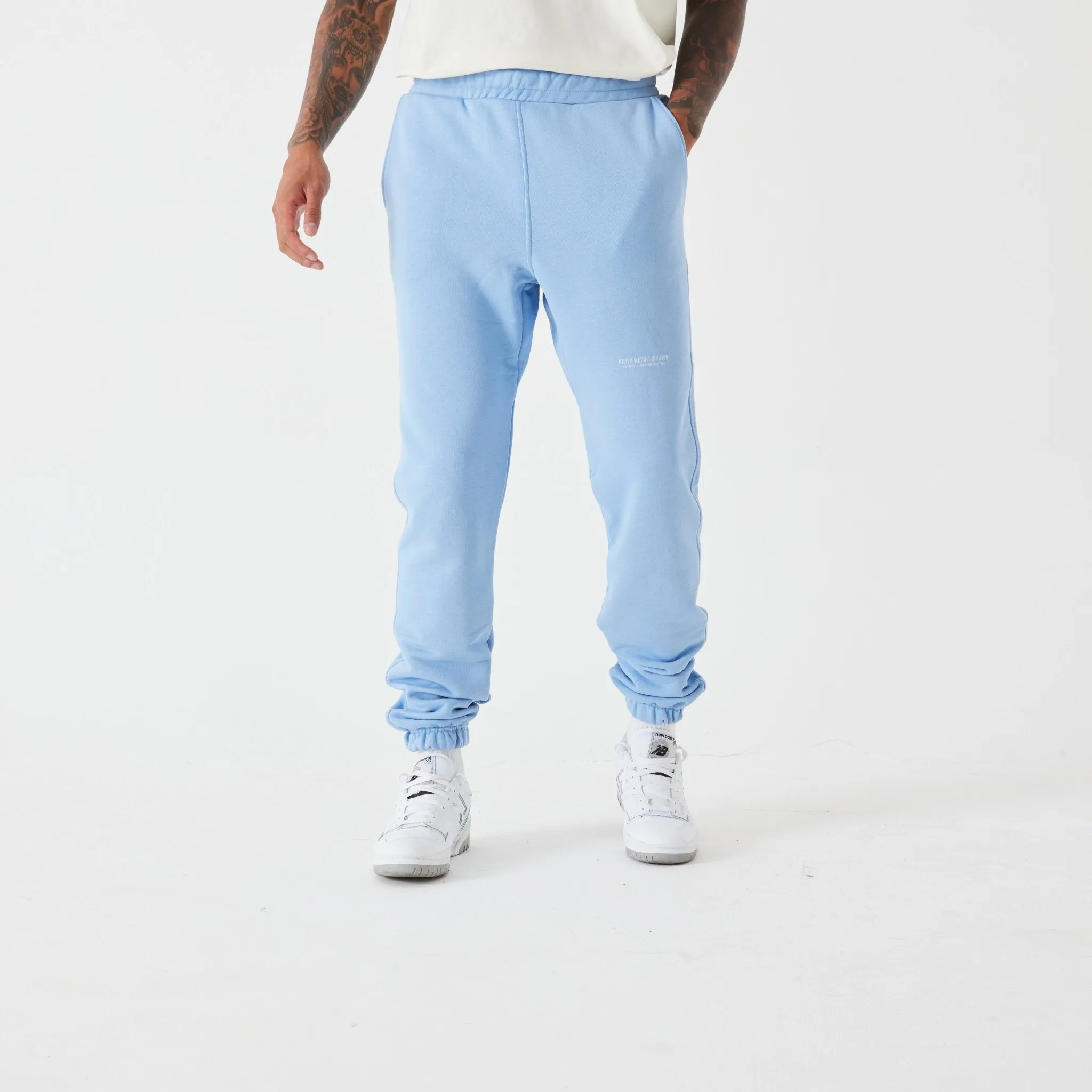 Vanquish Heavyweight Division Blue Tapered Sweatpants