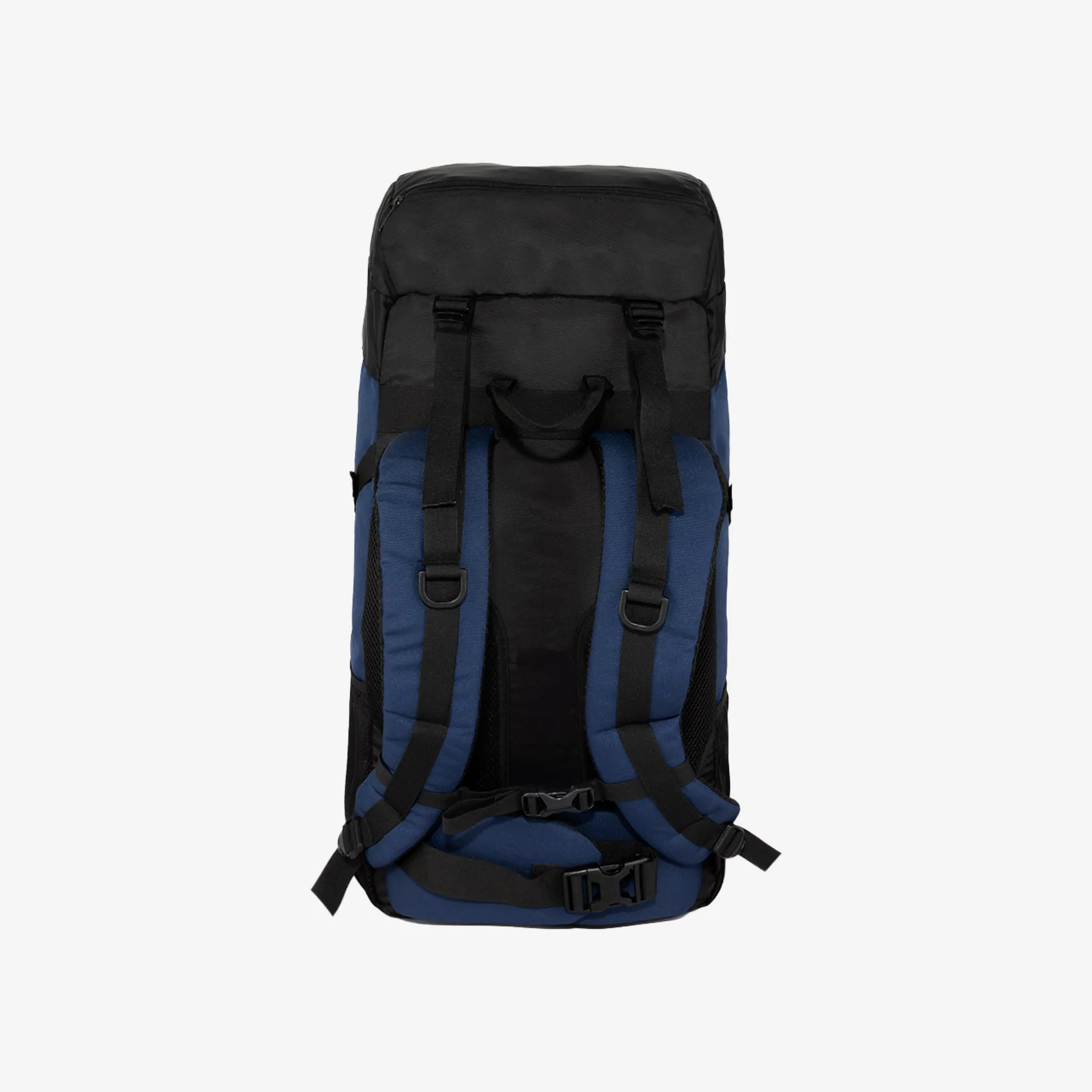 Venture 49L Navy Blue Yellow Rucksack