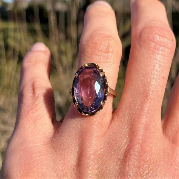 Vintage Amethyst Ring