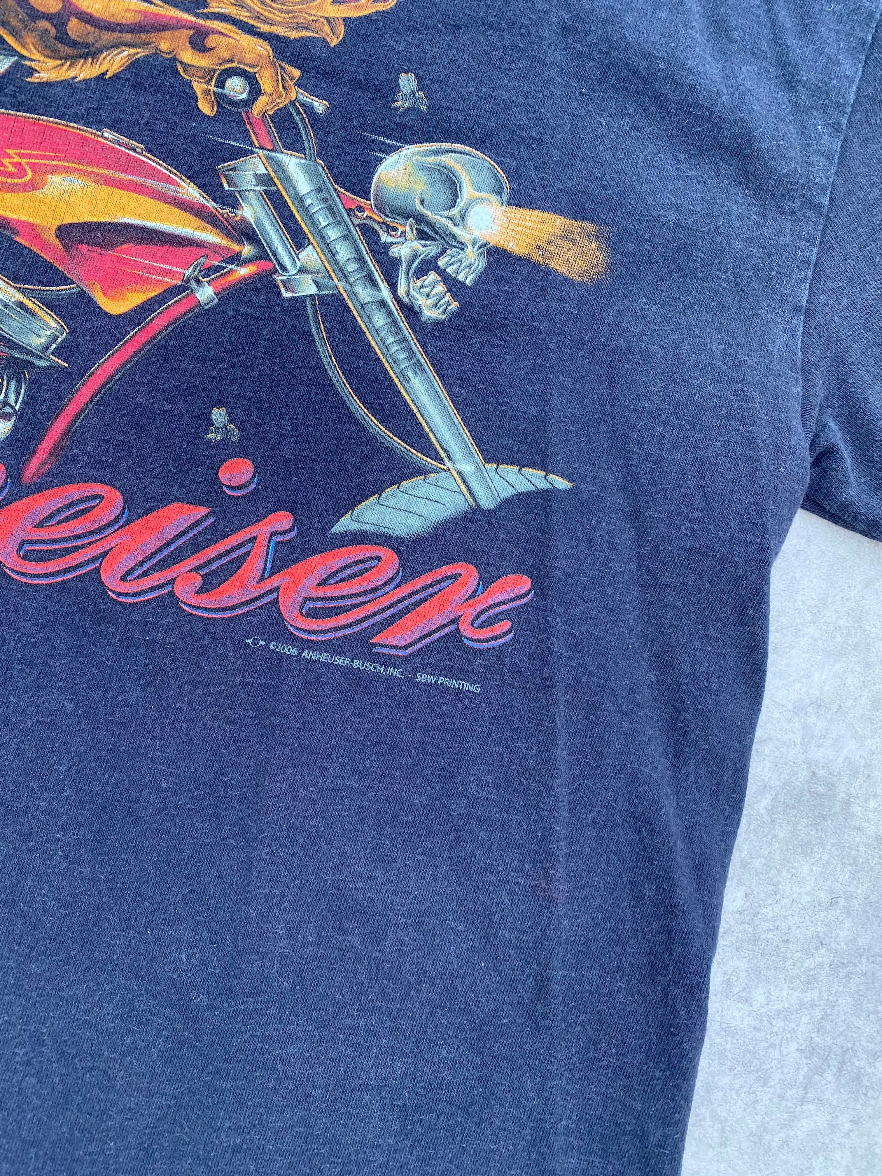 Vintage Budweiser Hog riding Tee (M)