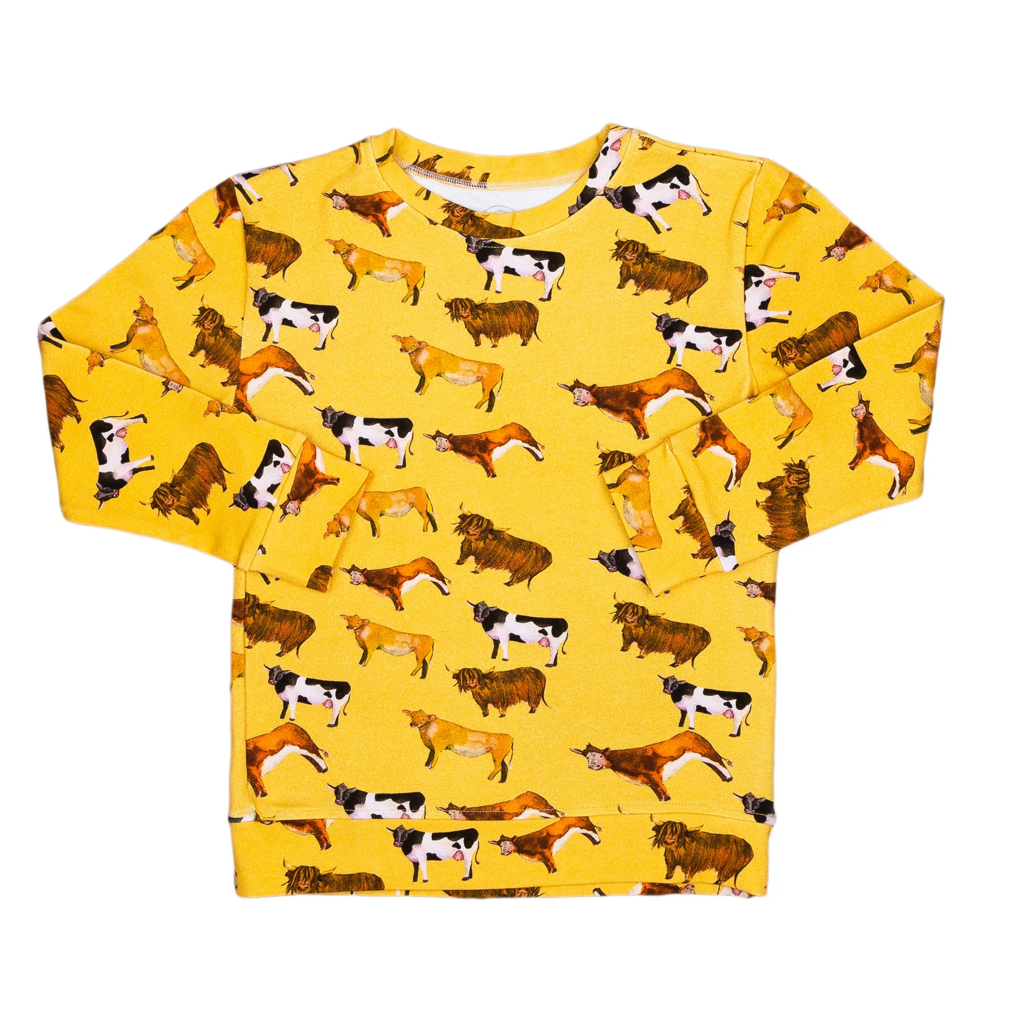 Vintage Cows Kids' Jumper