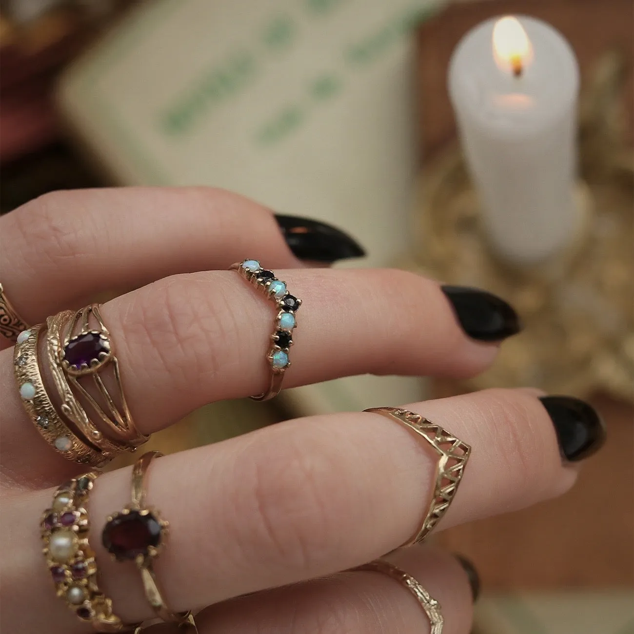 Vintage | Edra Wishbone Ring