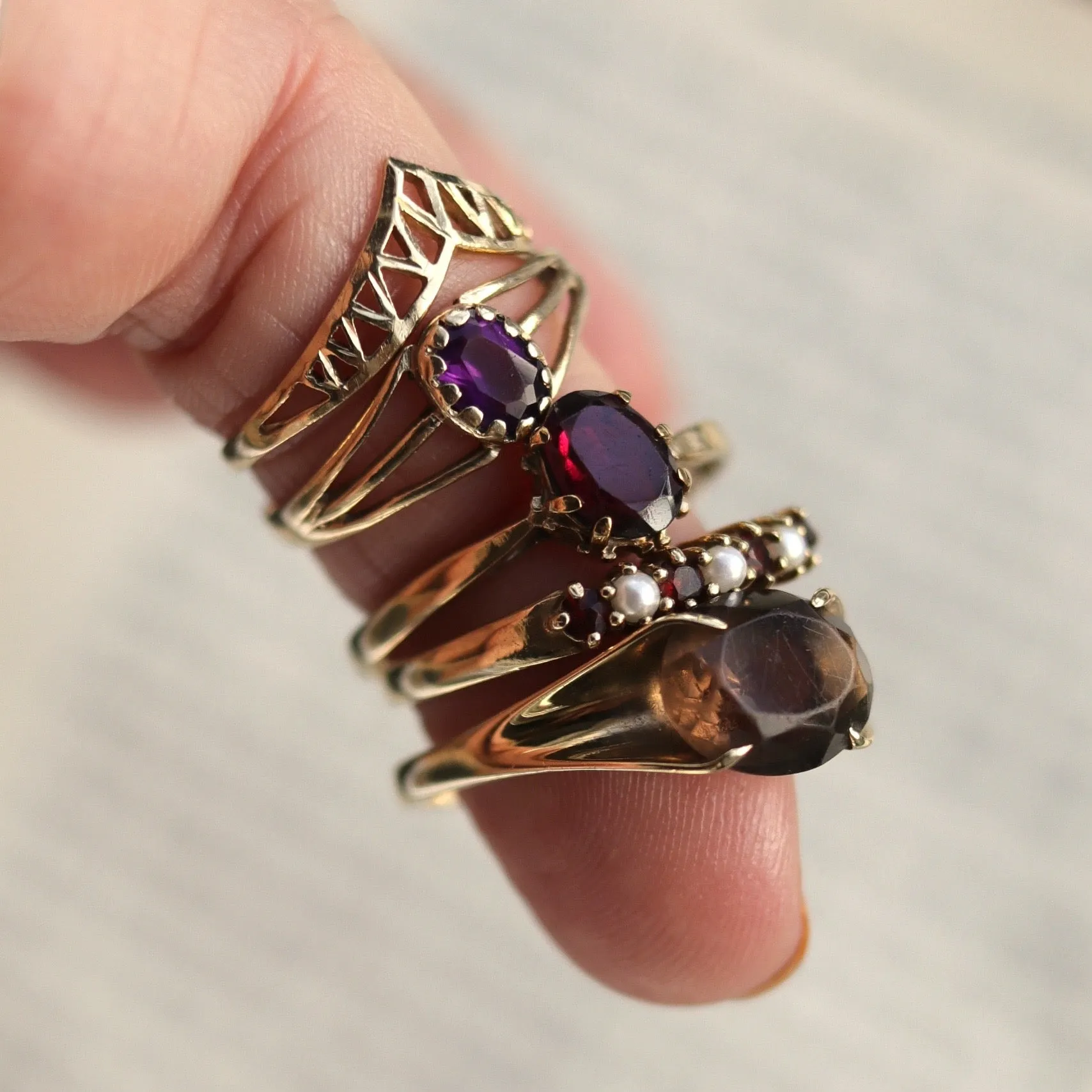 Vintage | Edra Wishbone Ring