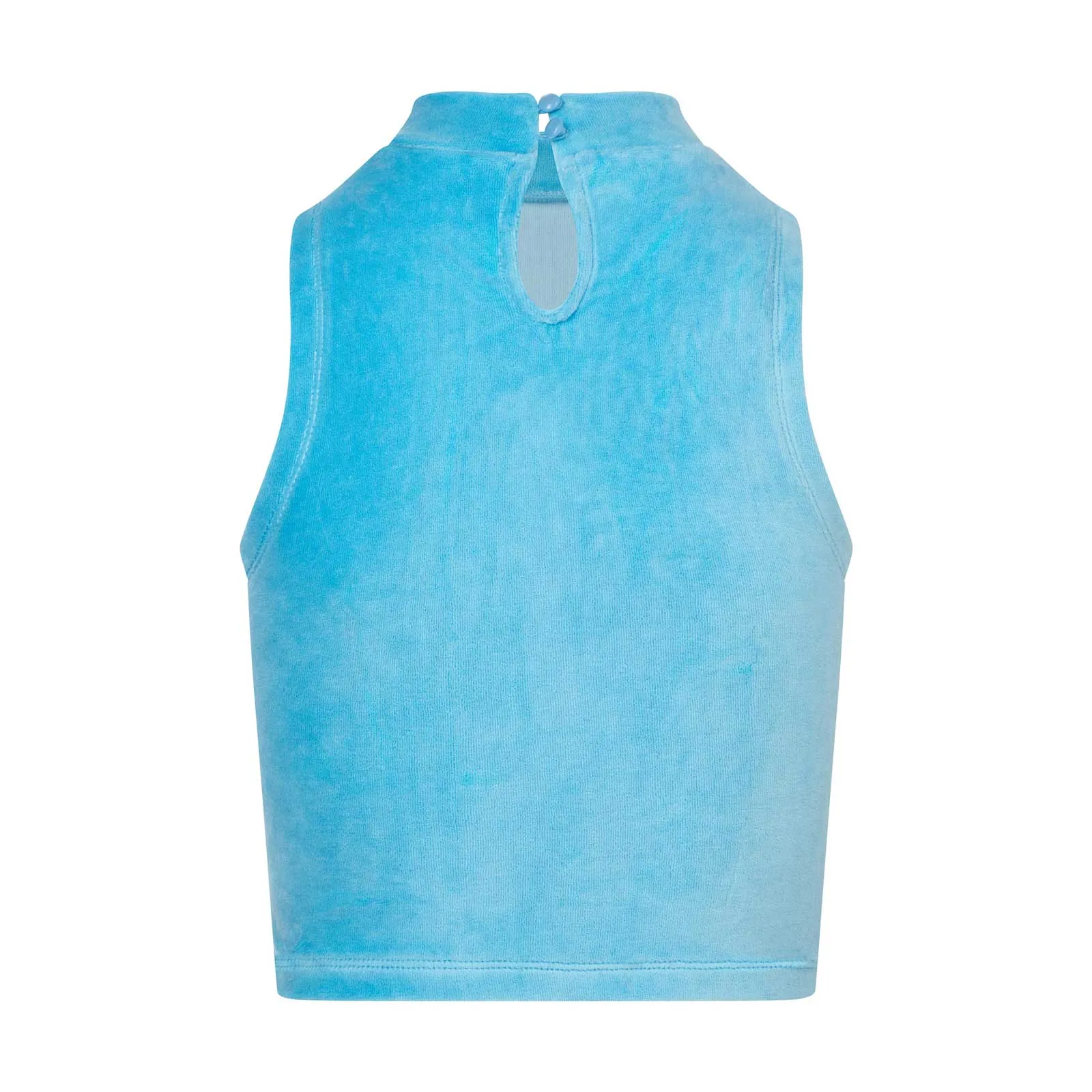 Wild At Heart Velvet Top - Blue