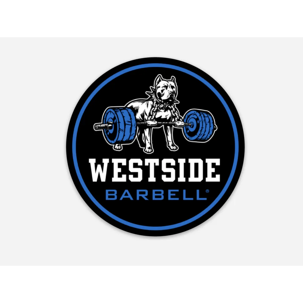 WSBB Vinyl Sticker - Blue Nitro Circle