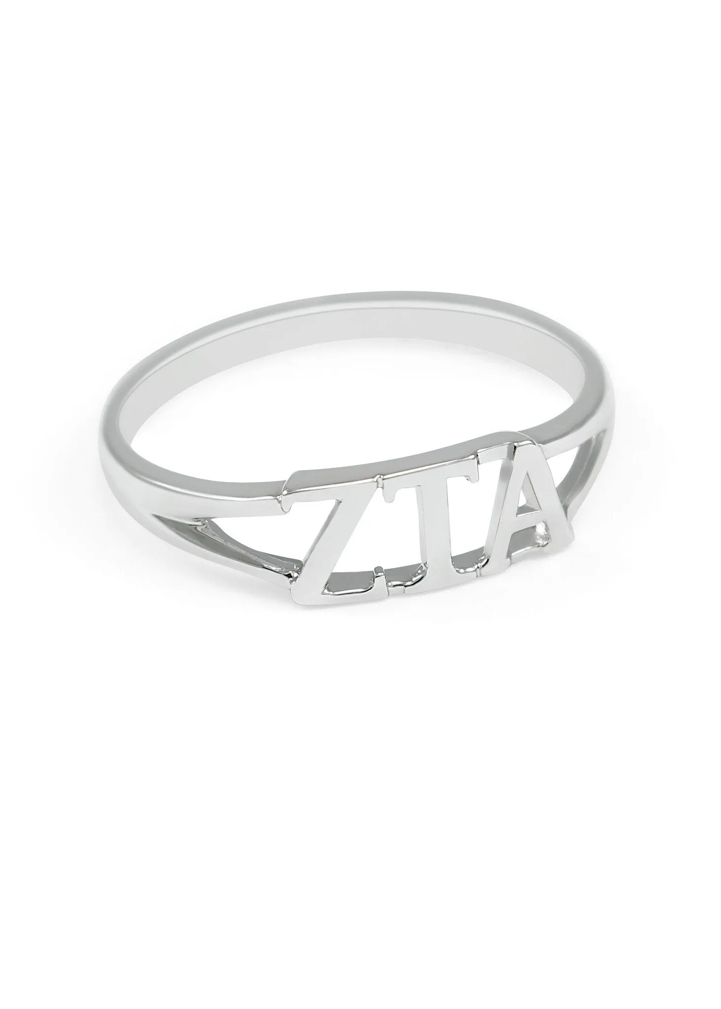 Zeta Tau Alpha Sterling Silver Ring