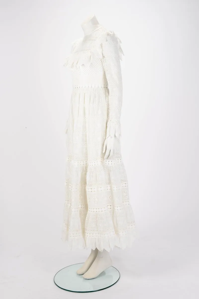 Zimmermann Ivory Lace Prima Dress 0